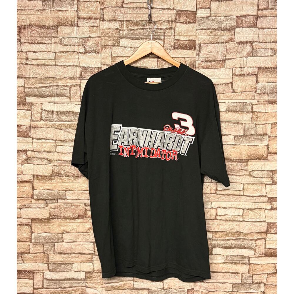 Vintage Dale Earnhardt Nascar Racing T shirt Size X large Black